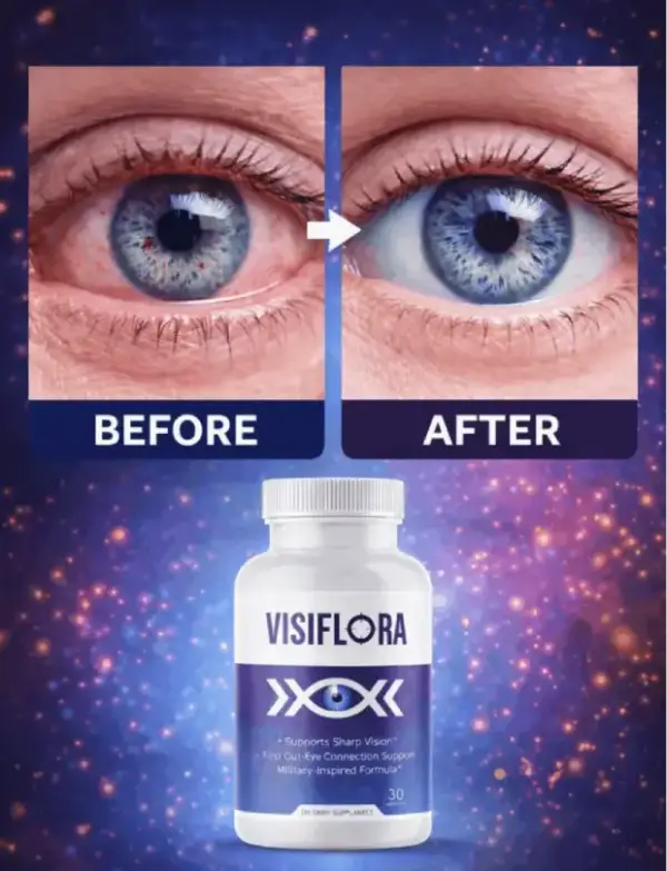 VisiFlora formula designed to support clear and comfortable vision