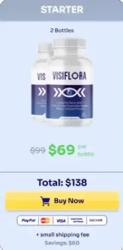 VisiFlora double bottle special offer for daily vision support