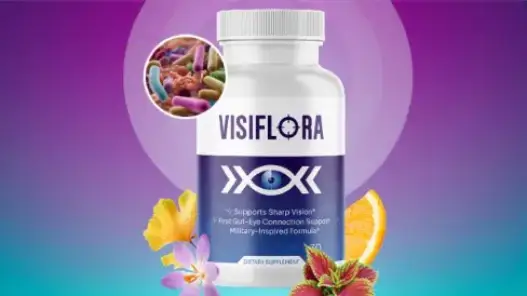 VisiFlora eye nutrition support formula designed for healthy vision